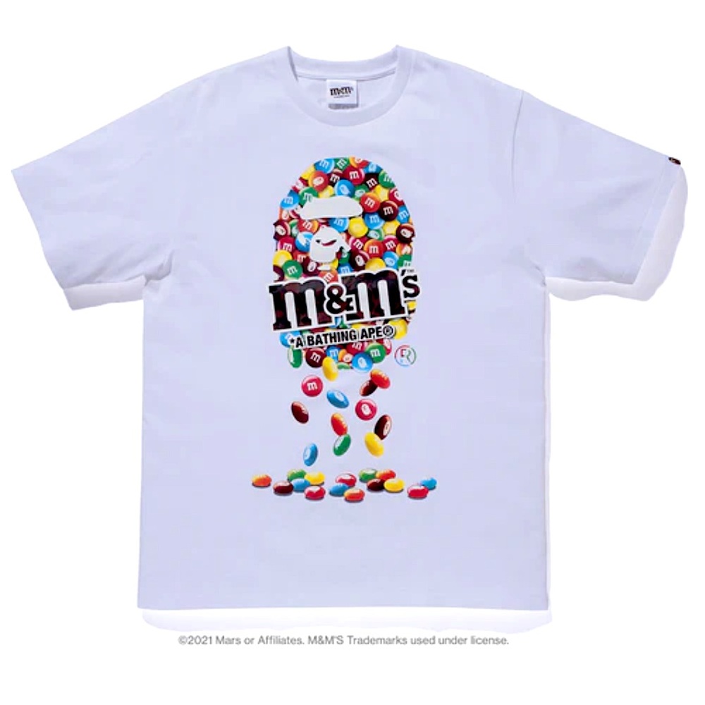 M&M BATHING APE (BAPE) COLLAB TSHIRT